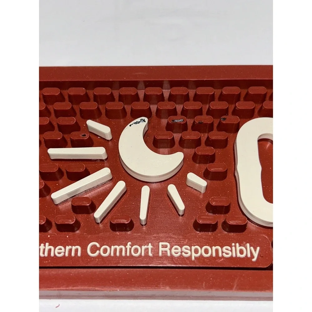 Southern Comfort Rubber Bar Spill Mat Beer Tap Drain Coaster Mancave 21